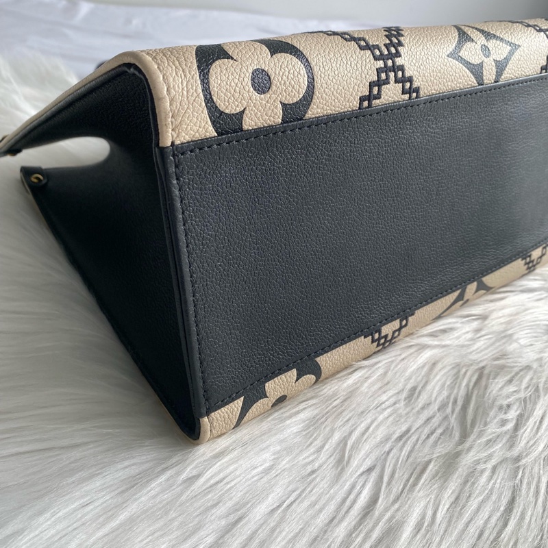 路易威登 / Louis Vuitton M46016 ONTHEGO 中號 菱格刺繡款 晶片款 狀態極佳-5