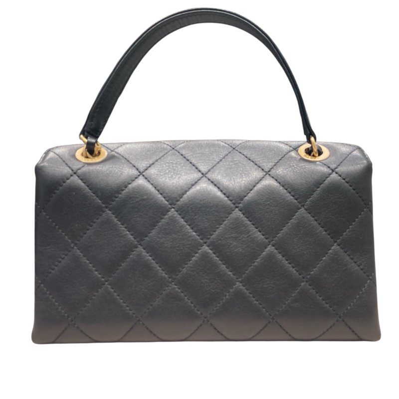 CHANEL 香奈兒 Enchained Flap Bag 小牛皮 黑色 金扣-1