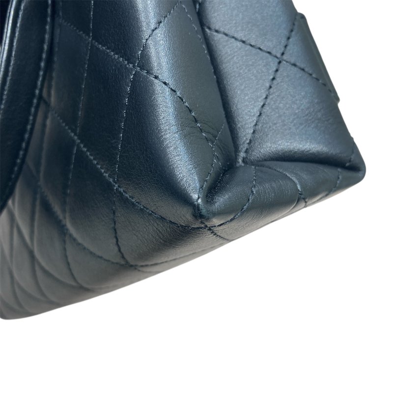 CHANEL 香奈兒 Enchained Flap Bag 小牛皮 黑色 金扣-7