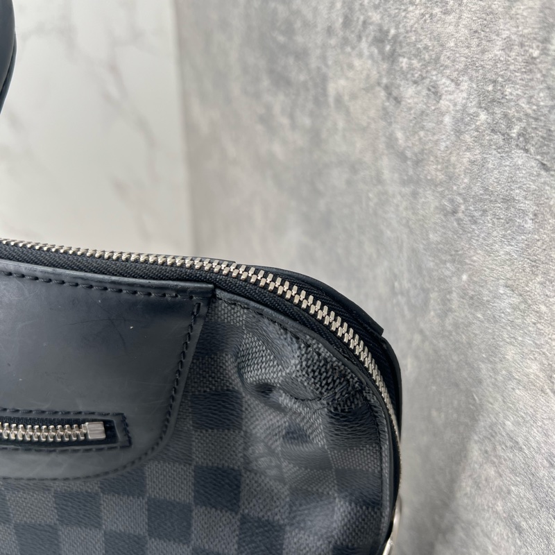 香緹國際精品 816 LV 棋盤格公事包💼 瑕疵出清-2