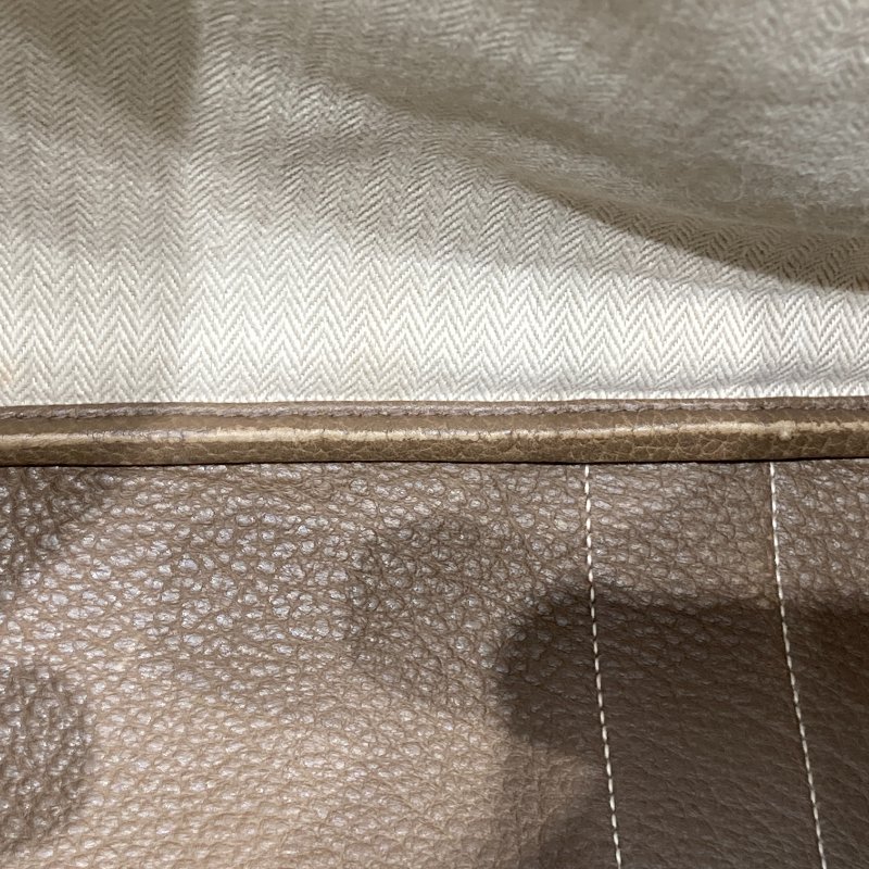 HERMES 愛馬仕 GARDEN PARTY 36 花園系列手提肩背包 TC皮革 卡其色 銀釦-13