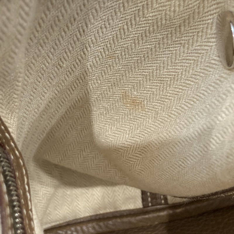 HERMES 愛馬仕 GARDEN PARTY 36 花園系列手提肩背包 TC皮革 卡其色 銀釦-14