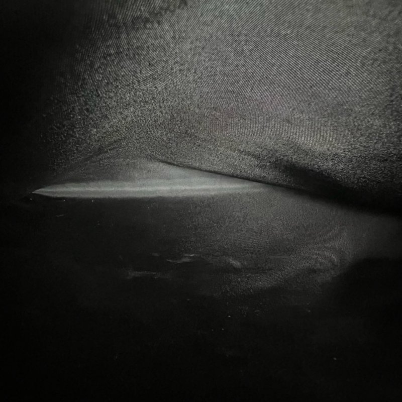 GUCCI  黑皮革滿版老花尼龍托特包-7