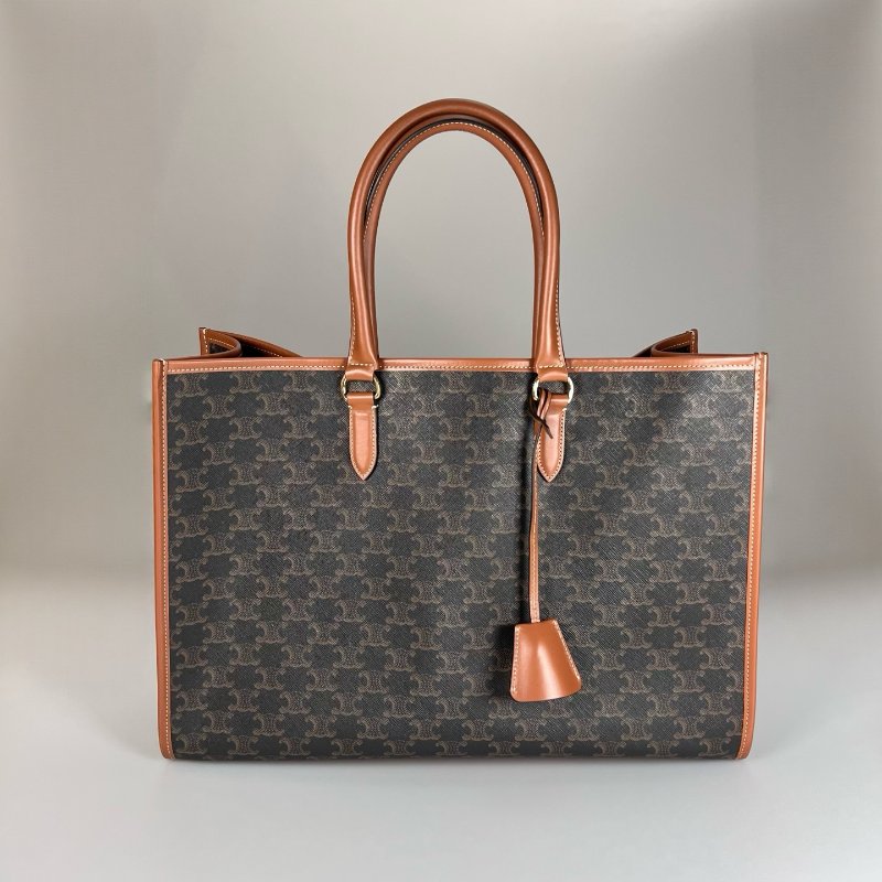 CELINE 老花凱旋門CABAS托特包-1