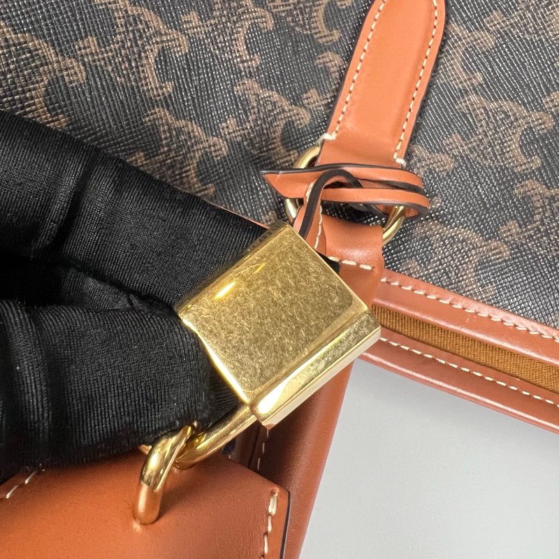 CELINE 老花凱旋門CABAS托特包-10