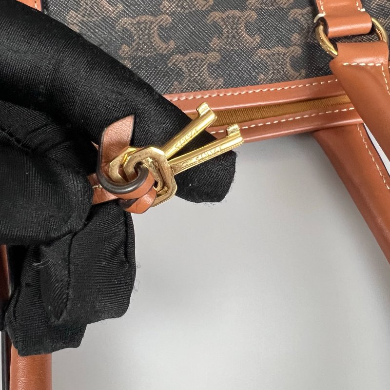 CELINE 老花凱旋門CABAS托特包-11