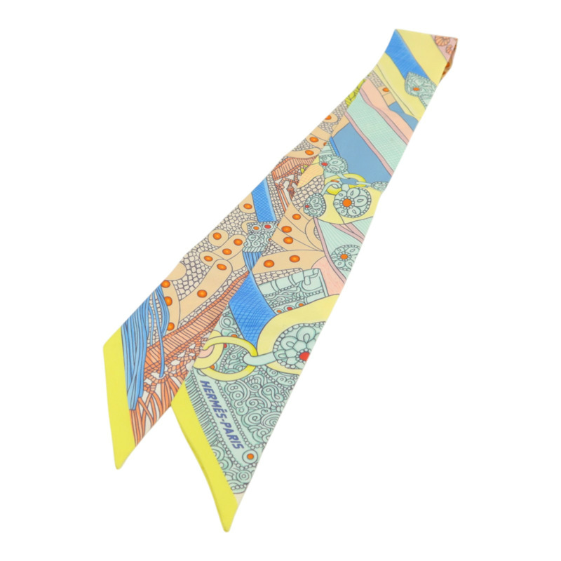 HERMES 【Hermes Fair】絲質Twilly絲巾-1