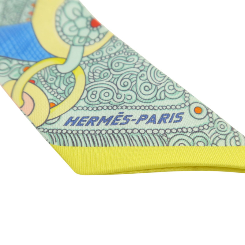 HERMES 【Hermes Fair】絲質Twilly絲巾-4