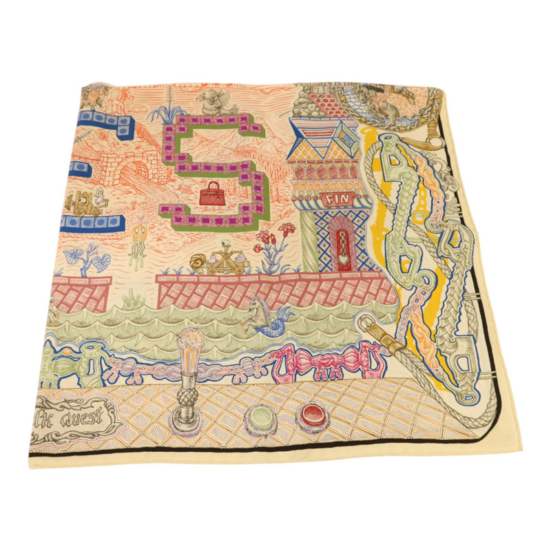 HERMES 絲質Scaft 90x90絲巾-2