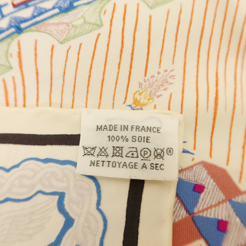 HERMES 絲質Scaft 90x90絲巾-7