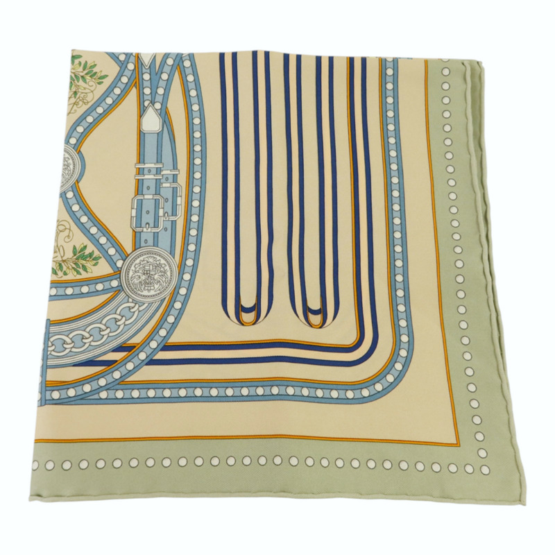 HERMES 絲質Scarf 40x40絲巾-1