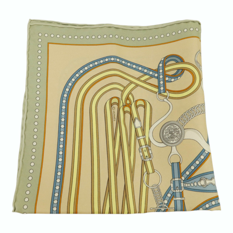 HERMES 絲質Scarf 40x40絲巾-3