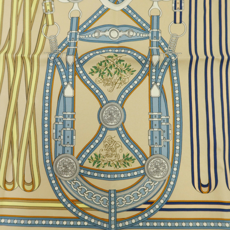 HERMES 絲質Scarf 40x40絲巾-5