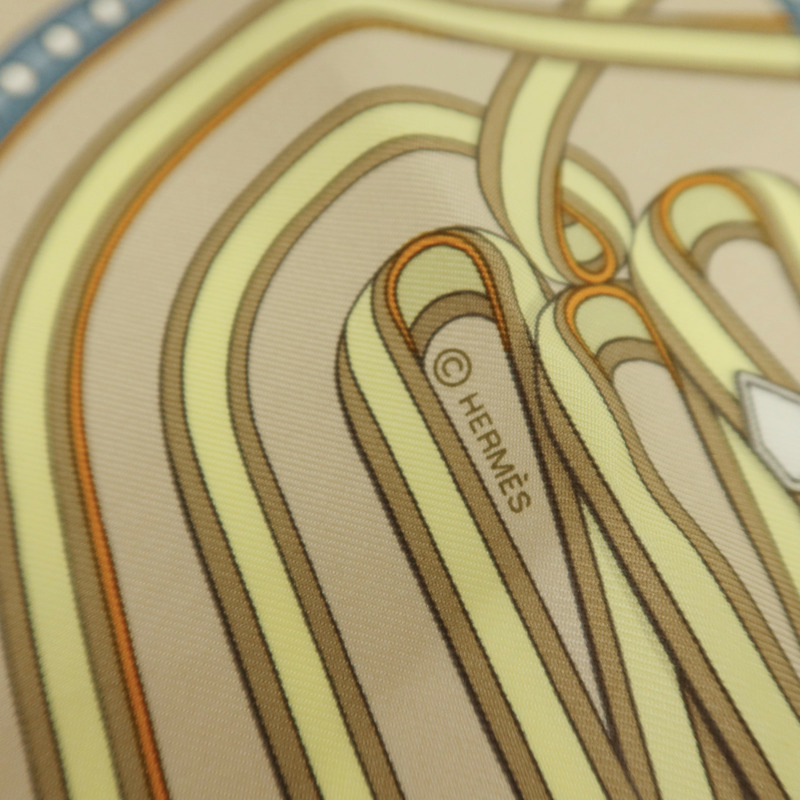 HERMES 絲質Scarf 40x40絲巾-6