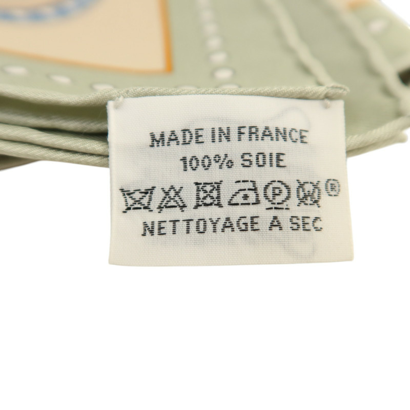 HERMES 絲質Scarf 40x40絲巾-7