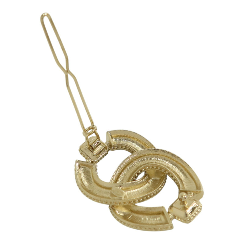 CHANEL 金屬Hair Clip髮夾-5