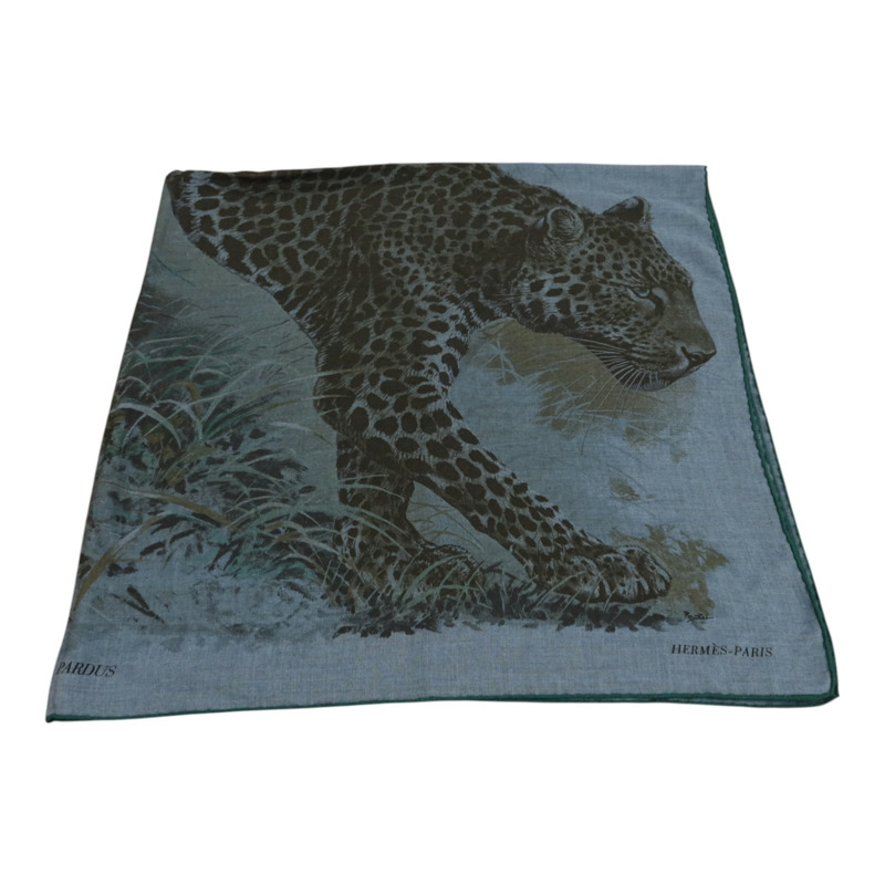 HERMES 羊絨/絲質Scarf 140x140圍巾-1