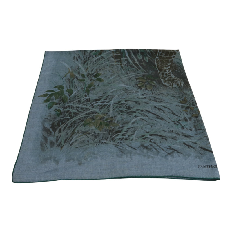 HERMES 羊絨/絲質Scarf 140x140圍巾-2