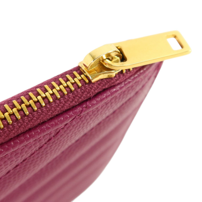 SAINT LAURENT 牛皮皮革Pouch金扣手拿包-8