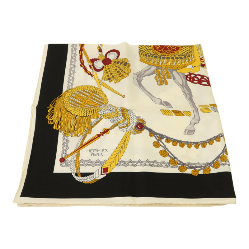 HERMES 絲質Scaft 90x90絲巾-1
