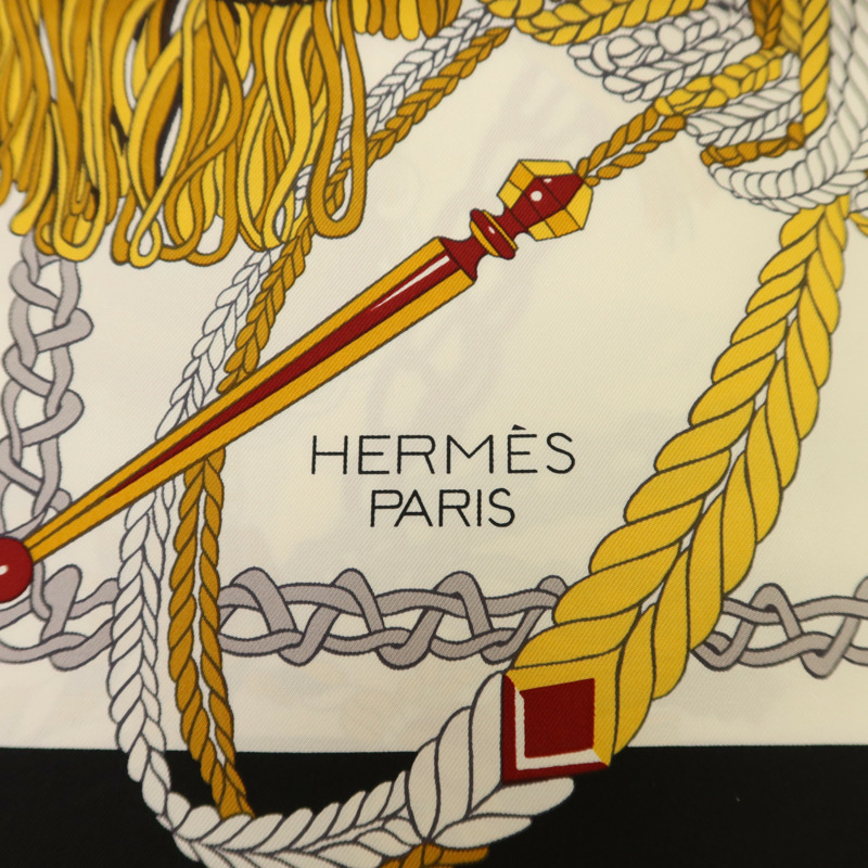 HERMES 絲質Scaft 90x90絲巾-5