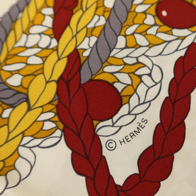 HERMES 絲質Scaft 90x90絲巾-6