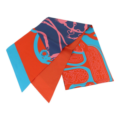 HERMES 絲質Max Twilly絲巾