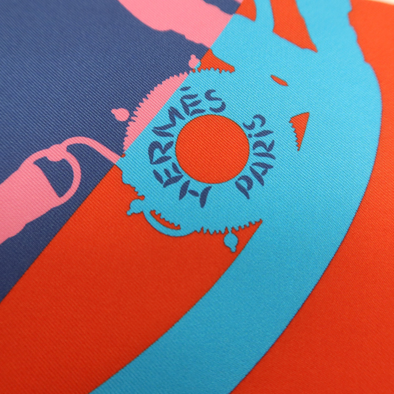 HERMES 絲質Max Twilly絲巾-4