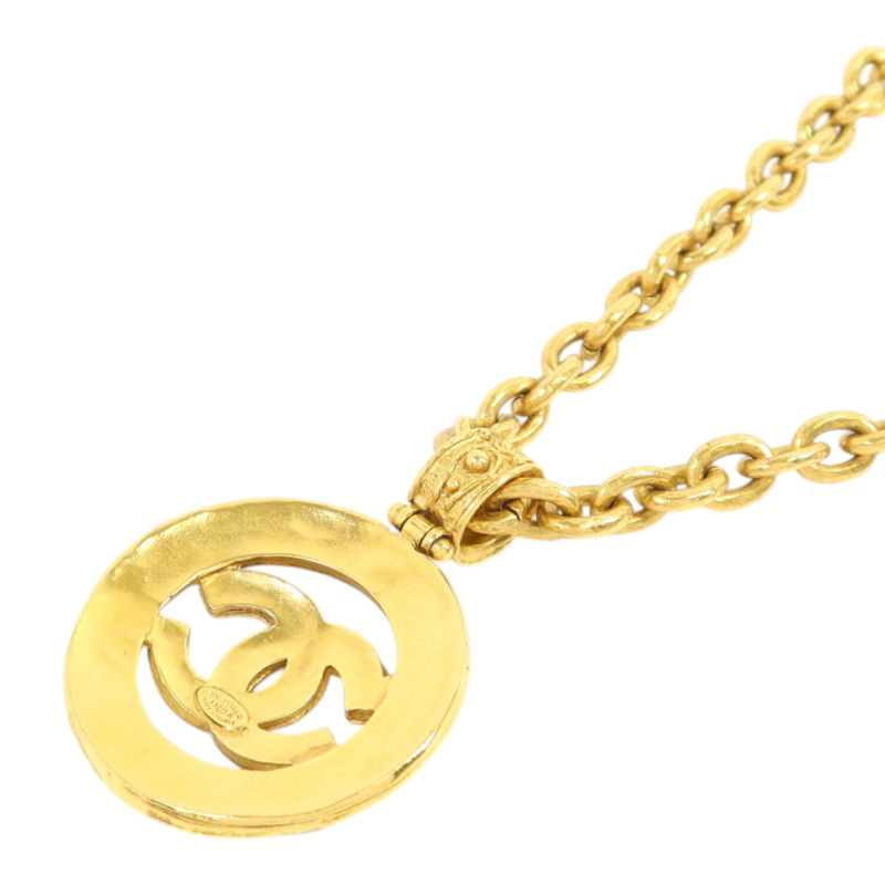 CHANEL 金屬Vintage Necklace項鏈-1
