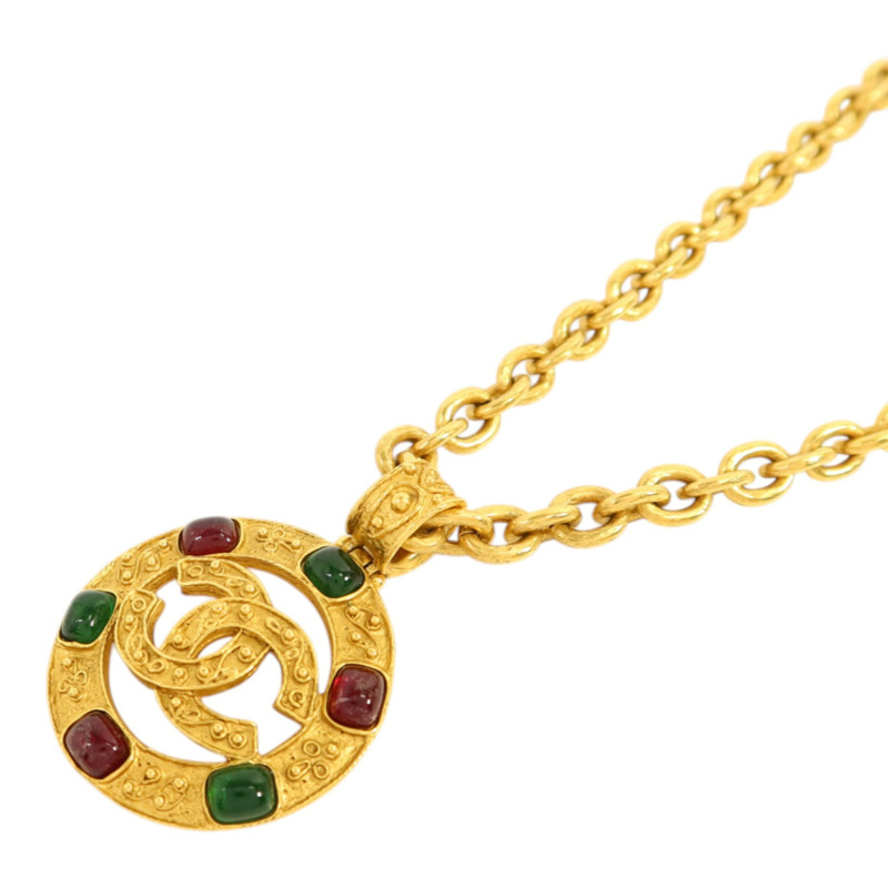 CHANEL 金屬Vintage Necklace項鏈-2