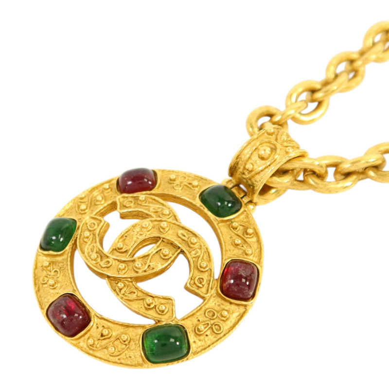 CHANEL 金屬Vintage Necklace項鏈-6