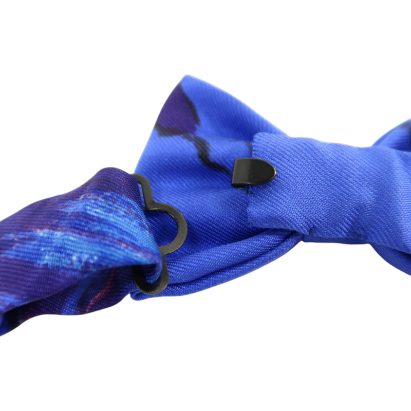 HERMES 絲質Bow Tie領結-5