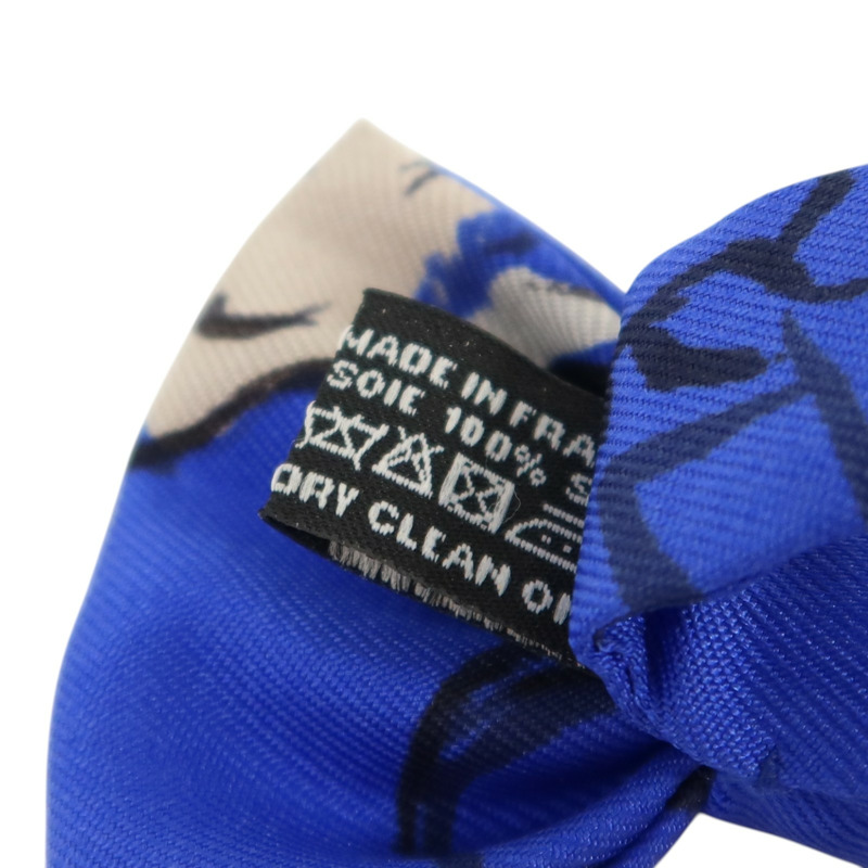 HERMES 絲質Bow Tie領結-9