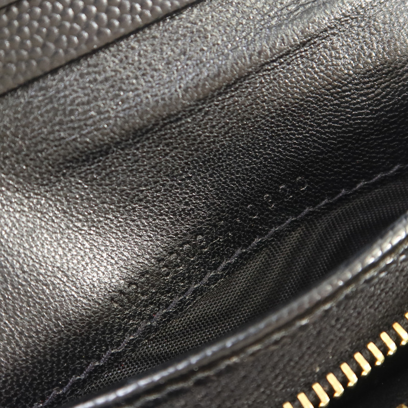 SAINT LAURENT 牛皮皮革Wallet金扣錢包-8