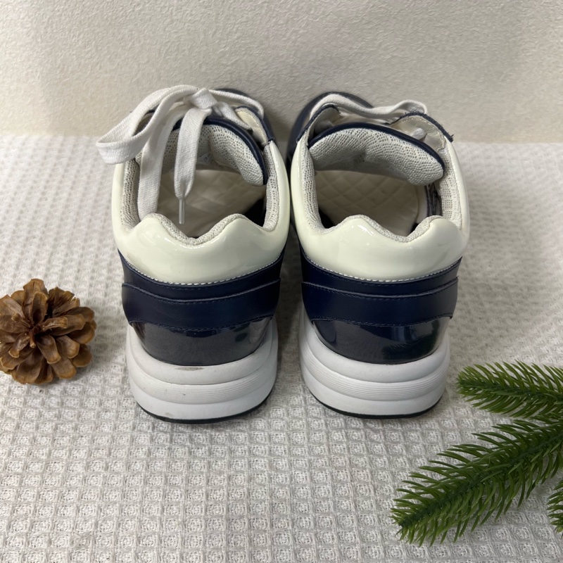 98新 香奈兒/Chanel 漢堡系列藍色透明熊貓血女休閒鞋運動鞋 碼數35.5-2