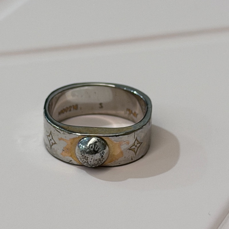 🌟LV mini 玫瑰金戒指-0