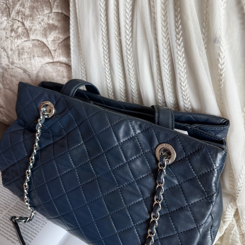 香奈兒經典款鏈條托特包 購物包 手提包 鏈條chanel chain tote bav-11