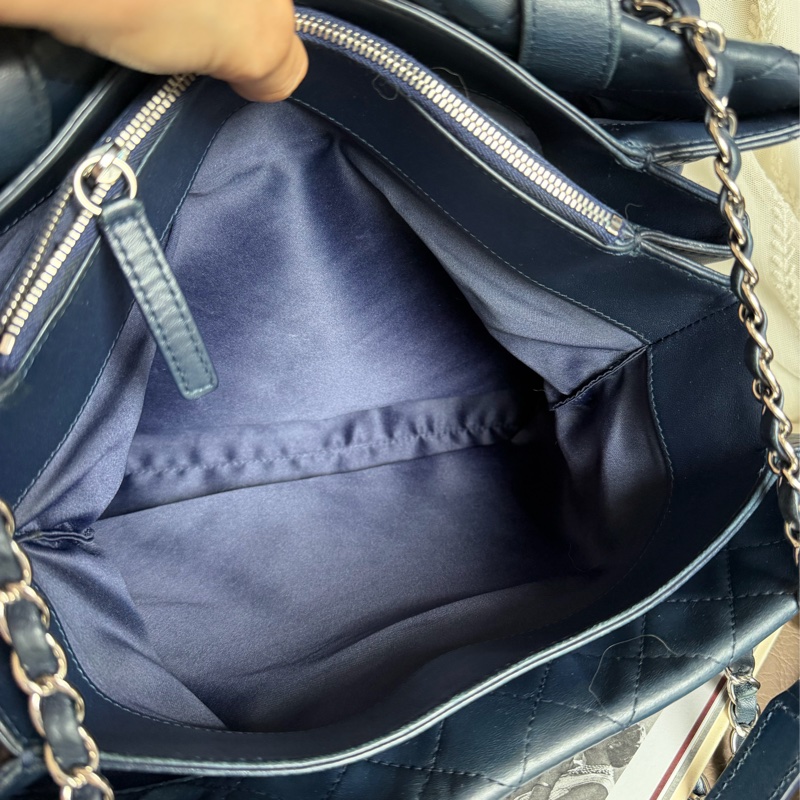 香奈兒經典款鏈條托特包 購物包 手提包 鏈條chanel chain tote bav-16