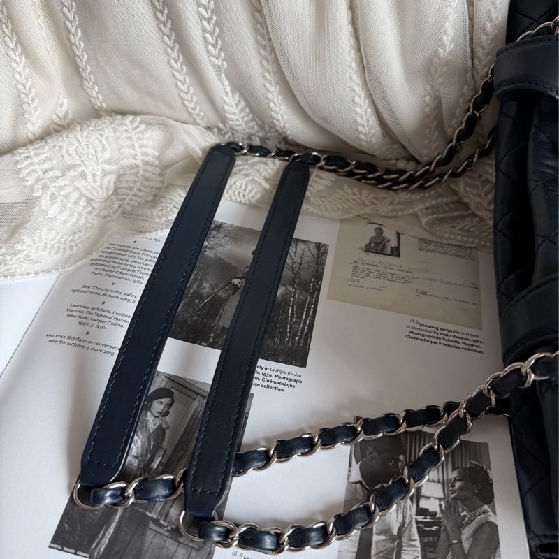 香奈兒經典款鏈條托特包 購物包 手提包 鏈條chanel chain tote bav-19