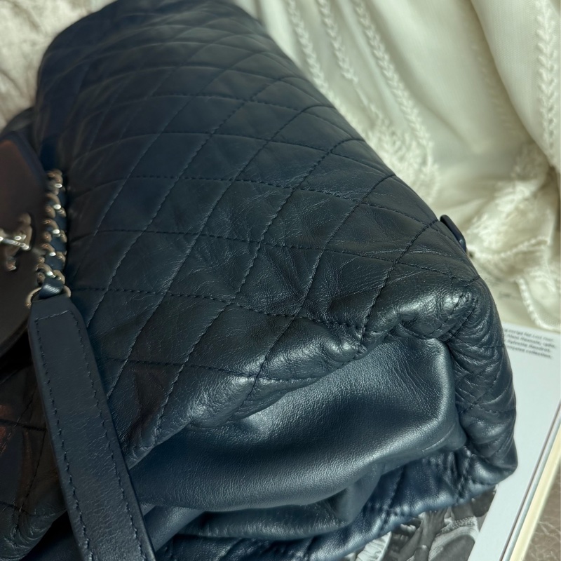 香奈兒經典款鏈條托特包 購物包 手提包 鏈條chanel chain tote bav-21