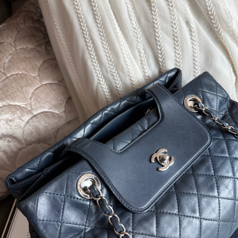香奈兒經典款鏈條托特包 購物包 手提包 鏈條chanel chain tote bav-27