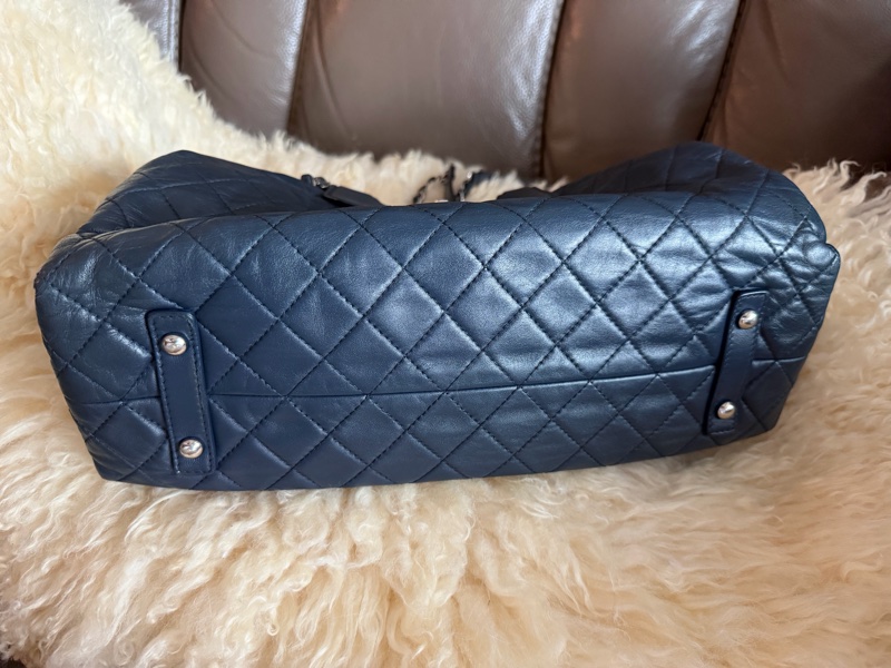 香奈兒經典款鏈條托特包 購物包 手提包 鏈條chanel chain tote bav-7