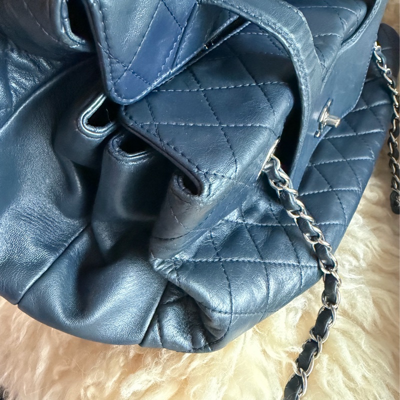 香奈兒經典款鏈條托特包 購物包 手提包 鏈條chanel chain tote bav-12