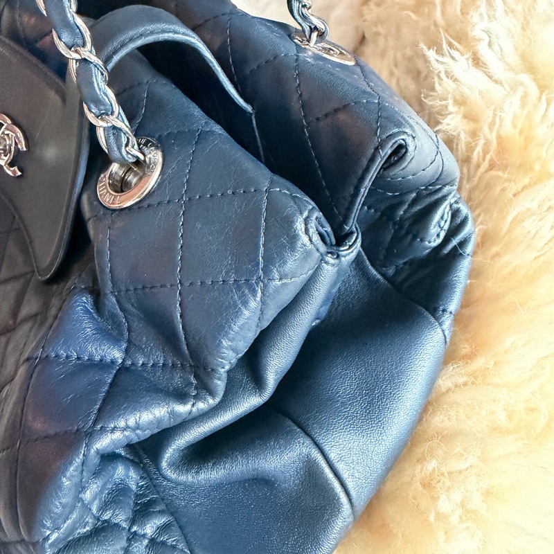 香奈兒經典款鏈條托特包 購物包 手提包 鏈條chanel chain tote bav-13