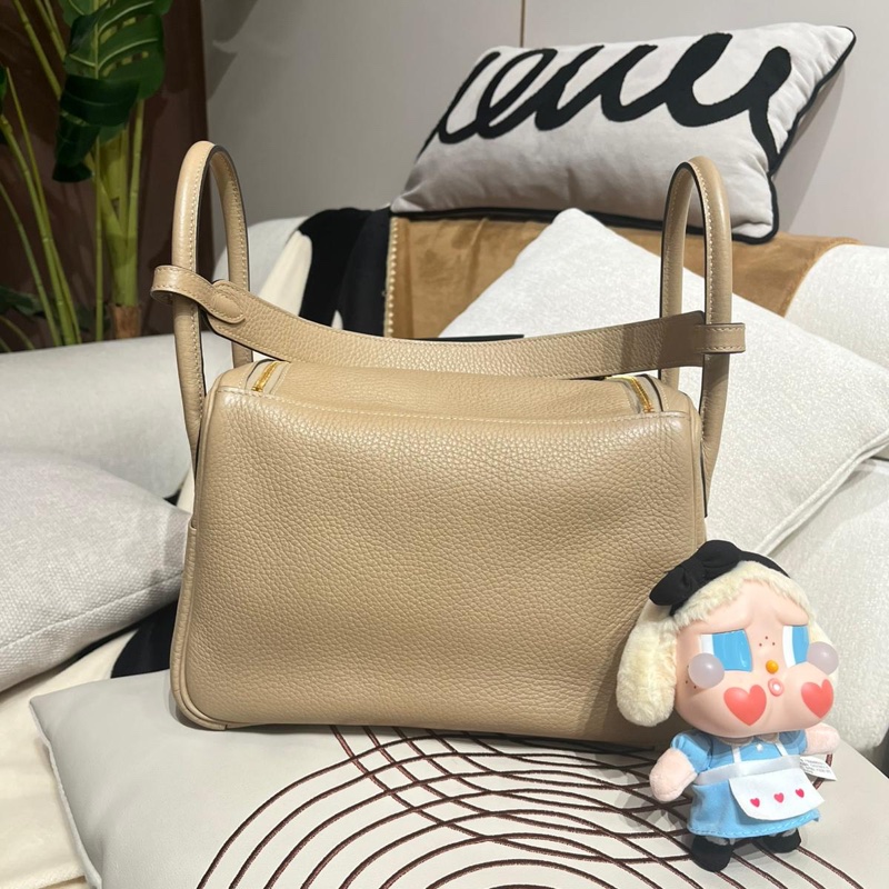 Hermes Lindy 26 Stamp X 風衣灰金扣-3
