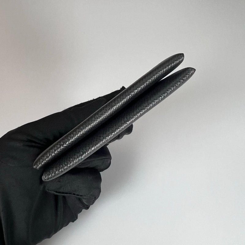 HERMES W刻 黑CALVI卡包-4