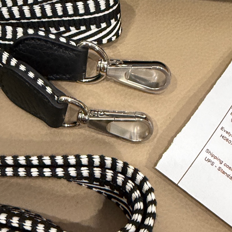 🈶2025購證k刻❤️ 愛馬仕 #evelyne #mini #黑色 #銀扣-4