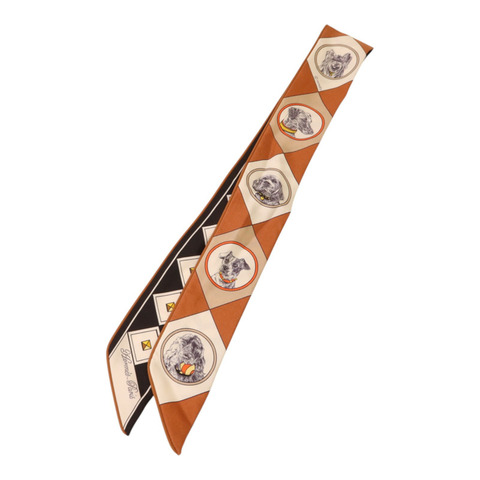 HERMES 【Hermes Fair】絲質Twilly絲巾