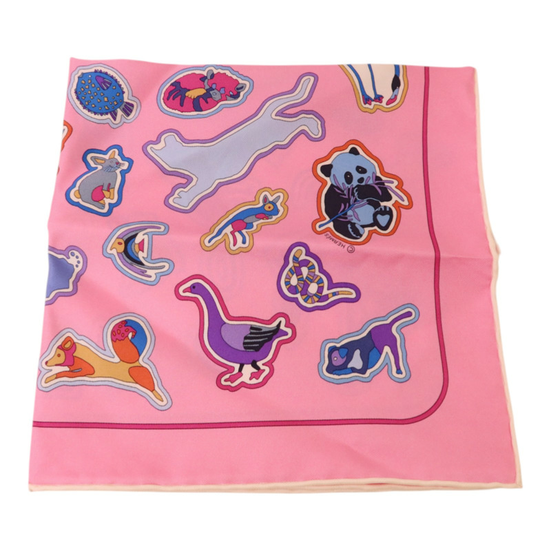 HERMES 絲質Scarf 40x40絲巾-2