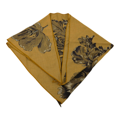 HERMES 【Hermes Fair】羊絨/絲質Scarf絲巾